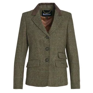 Barbour Womens Robinson Tailored Jacket Gardenia / Brown