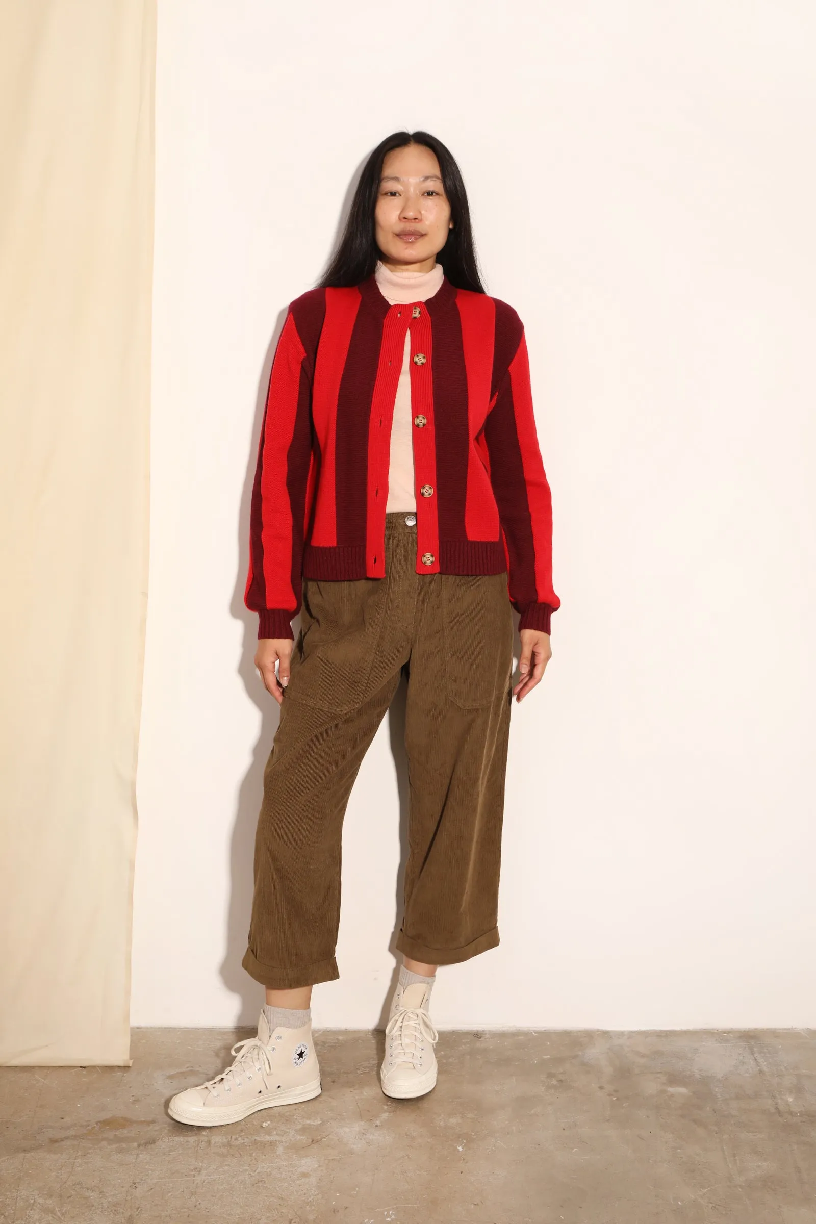 Beckett Trouser Crop Olive