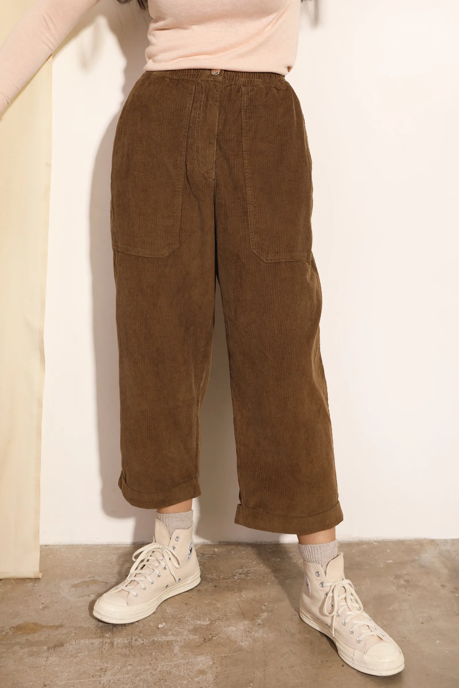 Beckett Trouser Crop Olive