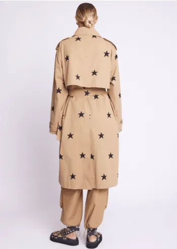 Berenice Mathilda Trench Coat in Camel Star