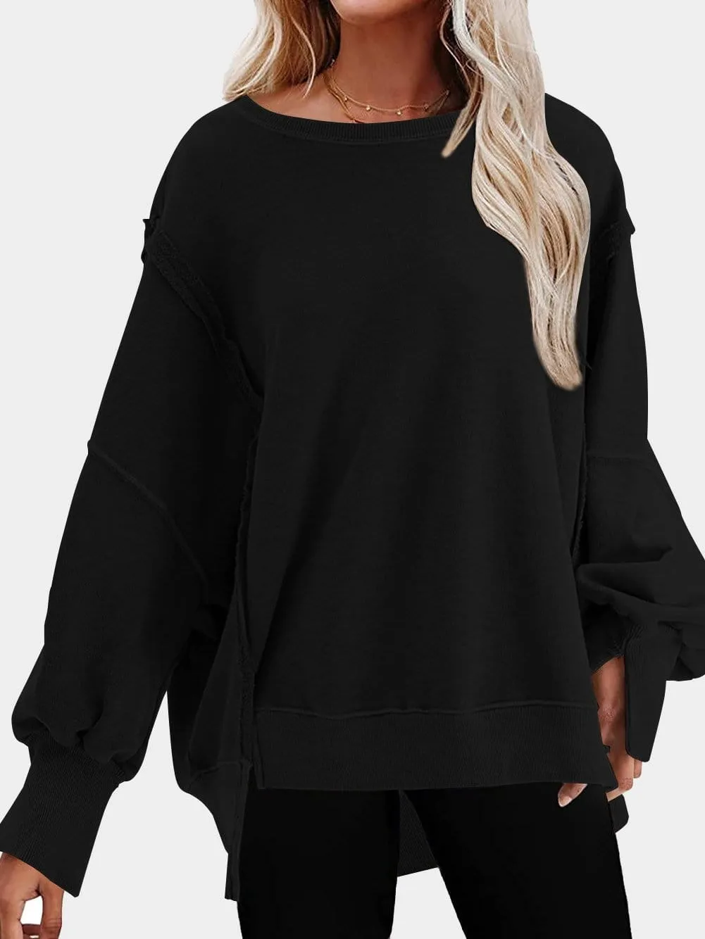 Bohemian-Style Long Sleeve Top