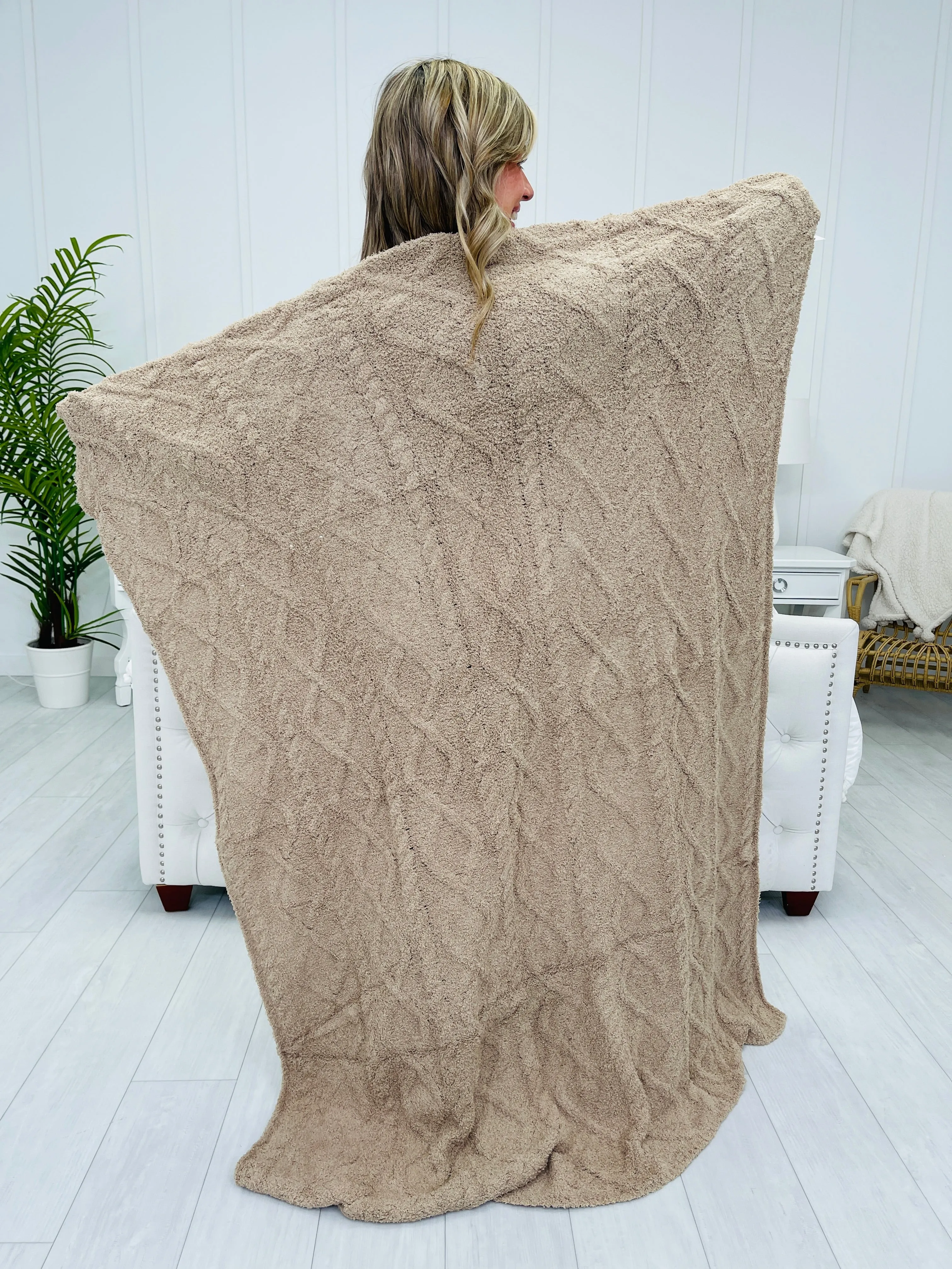 Cozy Knitted Blanket- Multiple Colors!