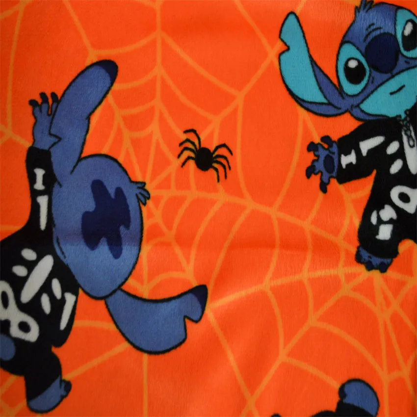 Disney's Lilo and Stitch Halloween Skeleton Silky Fleece Loungepants