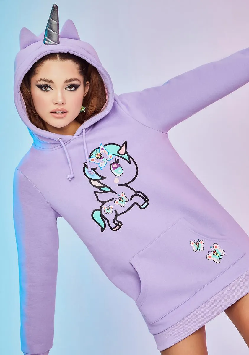 Fairy Kingdom Graphic Oversized Hoodie