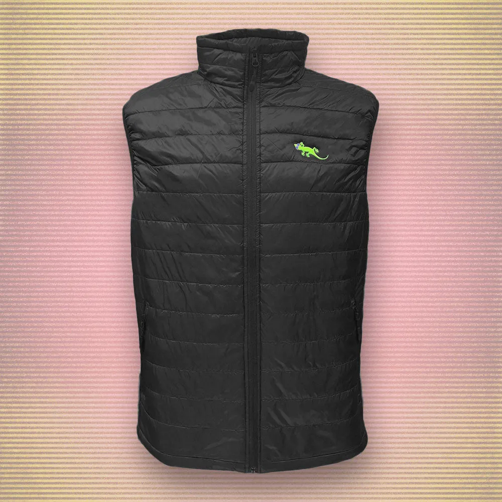 Gecko Clean Black Puffer Vest