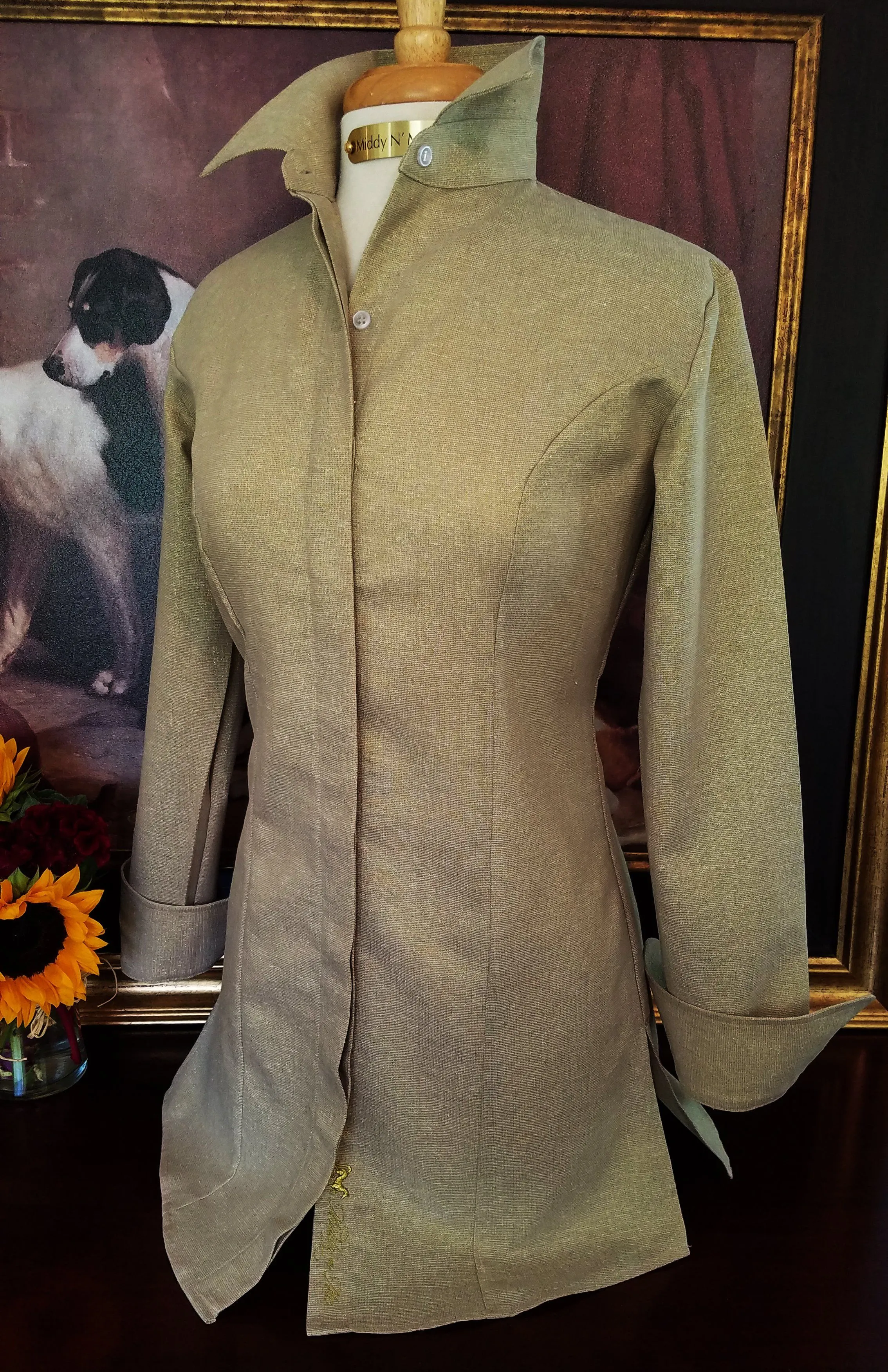 Holiday Sparkle Tunic in Raffia