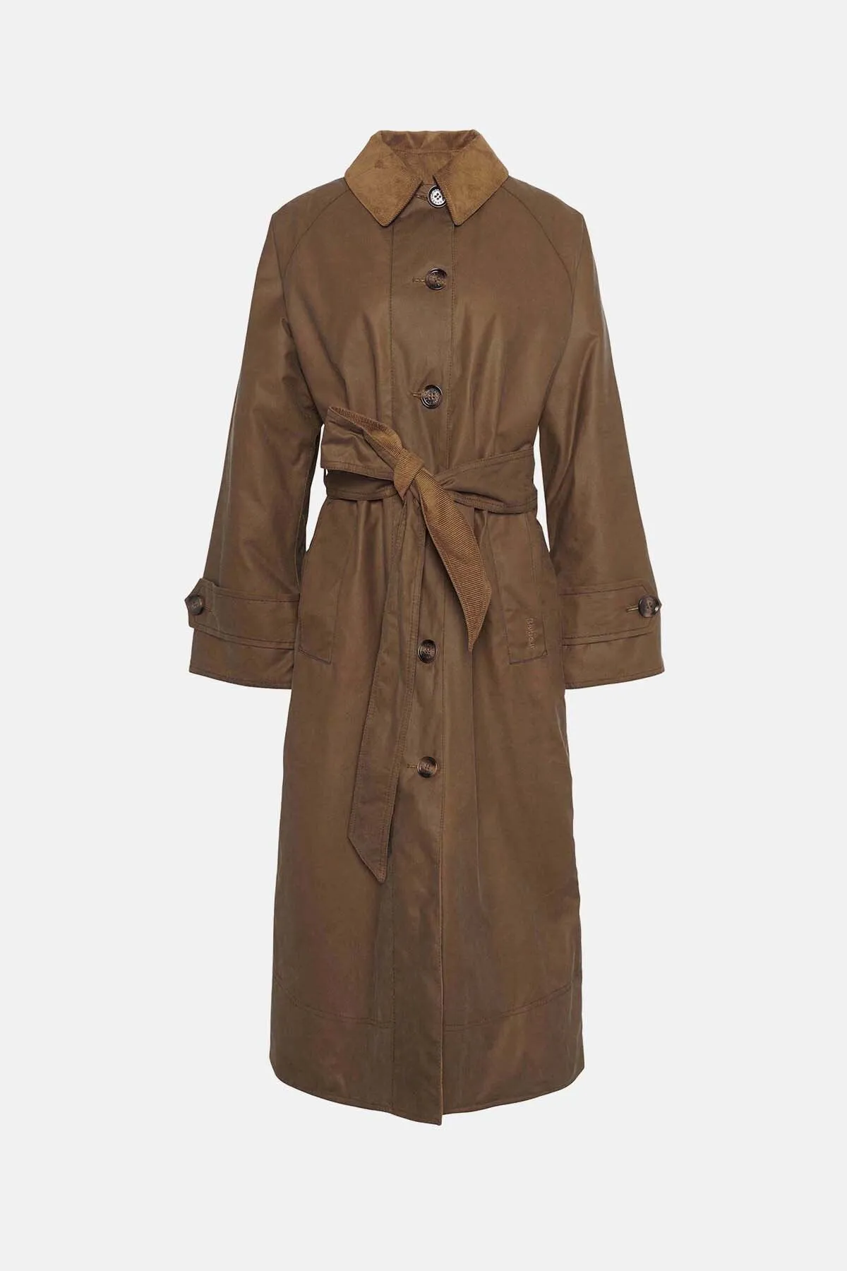 Marianne Waxed Trench Coat