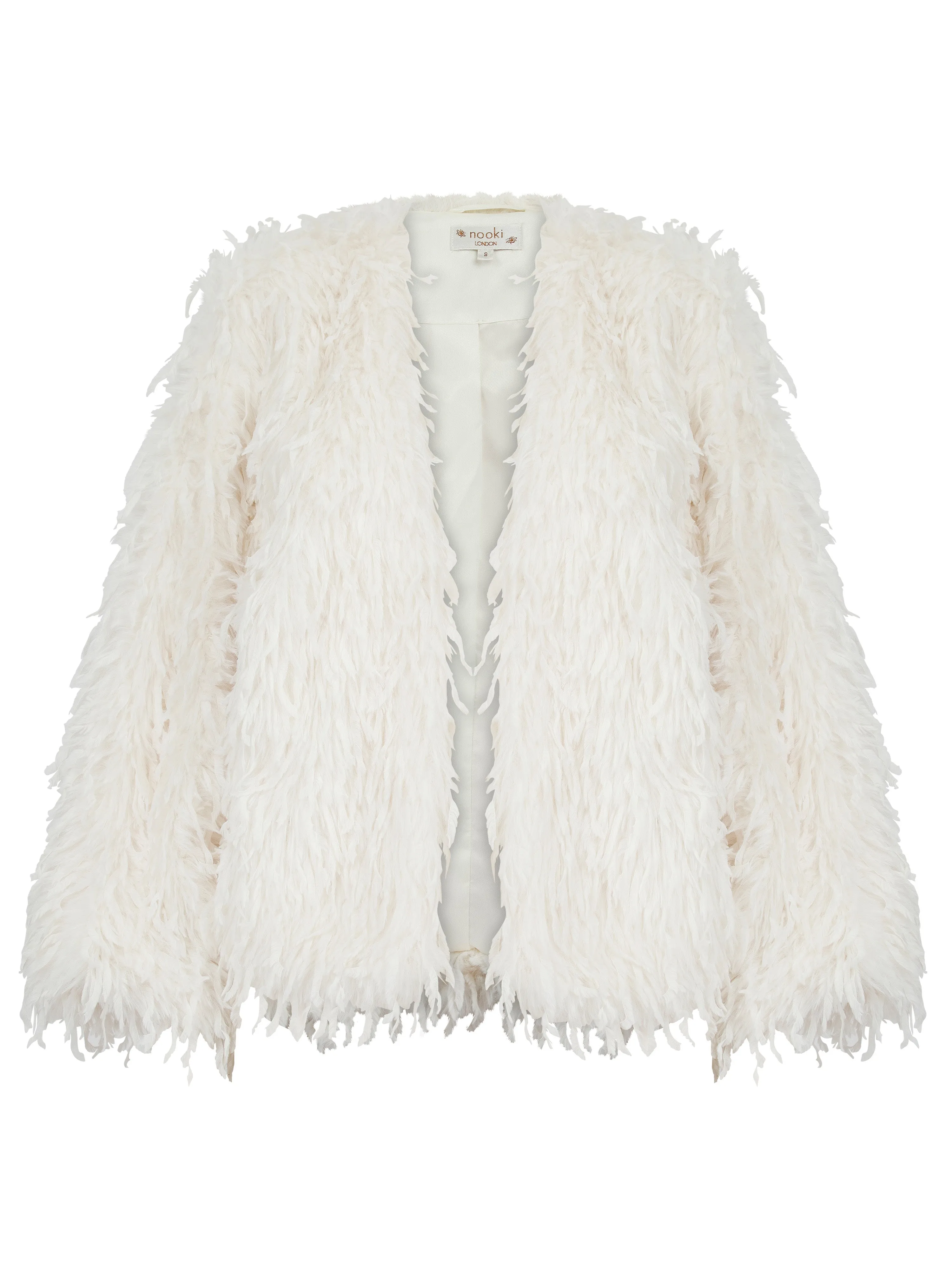 MARMOT FUR JACKET-CREAM