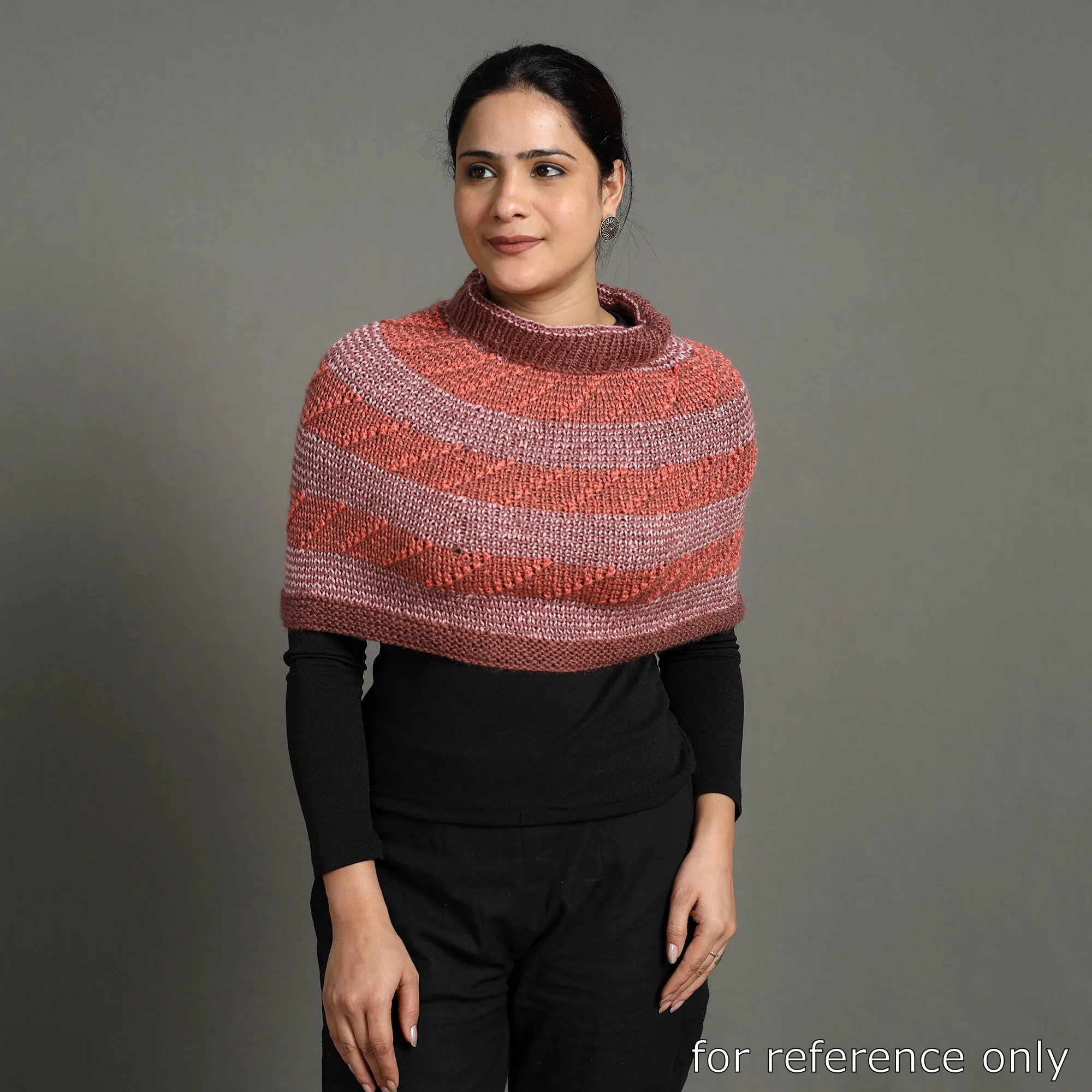 Multicolor - Kumaun Hand Knitted Woolen Cowl 103