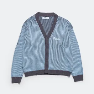 Nujum Knitted Cardigan - Light Blue