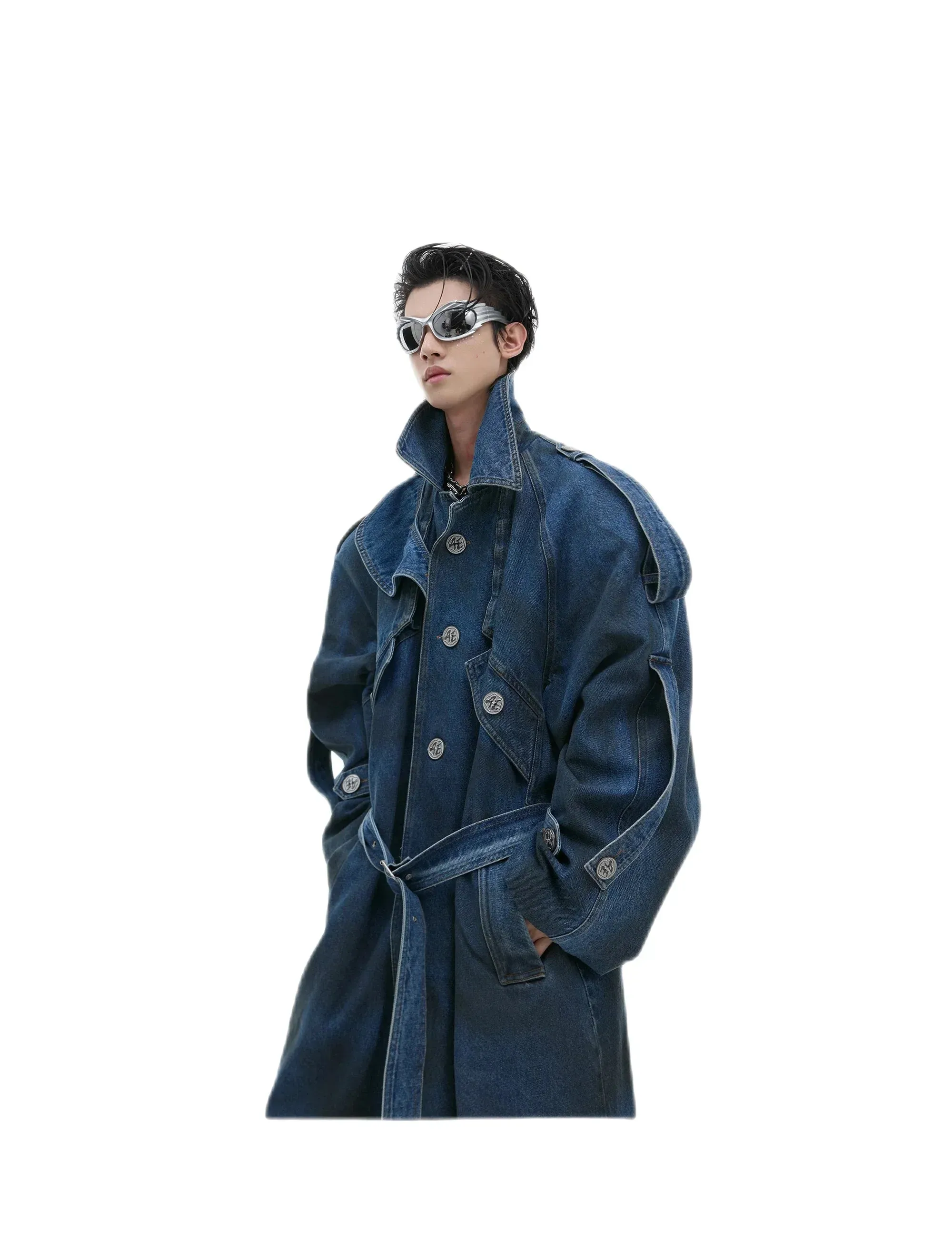 Opium Denim Matrix Coat