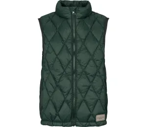 Orlando, Puffer Vest - Dark Leaf