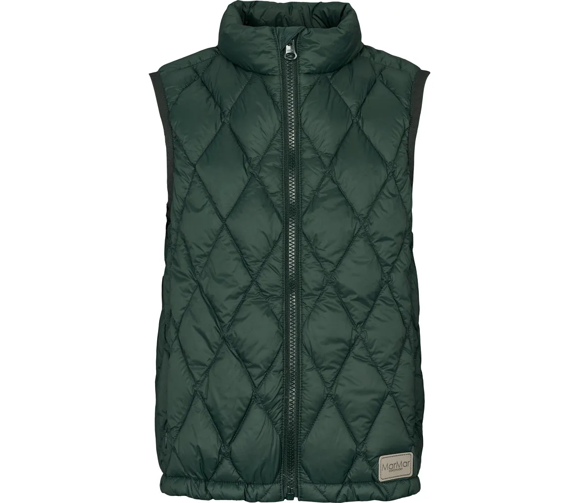 Orlando, Puffer Vest - Dark Leaf