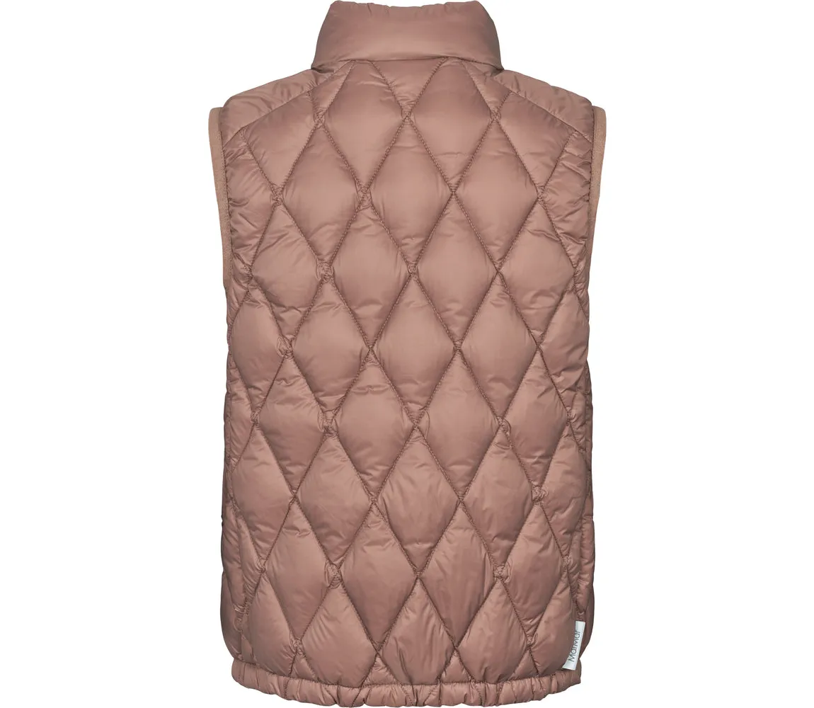 Orlando, Puffer Vest - Tawny Rose