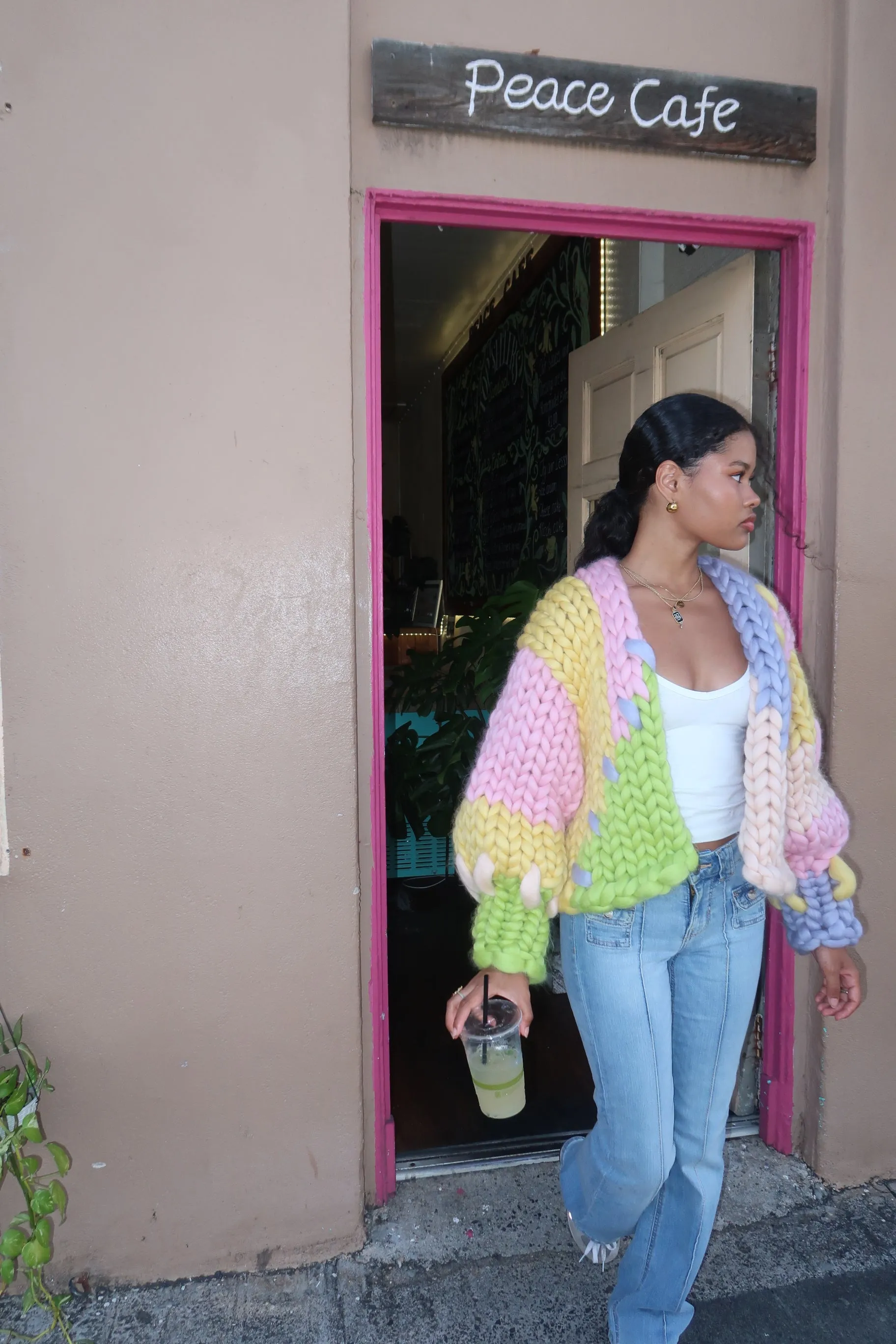 Pastel Colossal Knit Cardigan