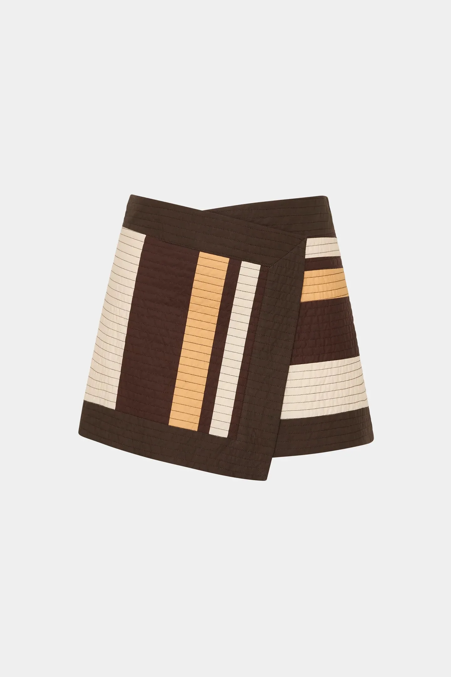 Savanna Wrap Mini Skirt