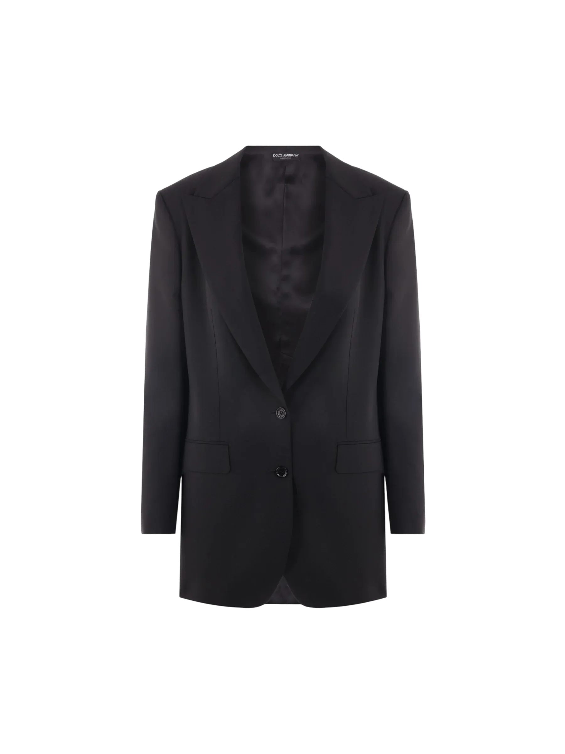 Single-Breasted Wool Blazer