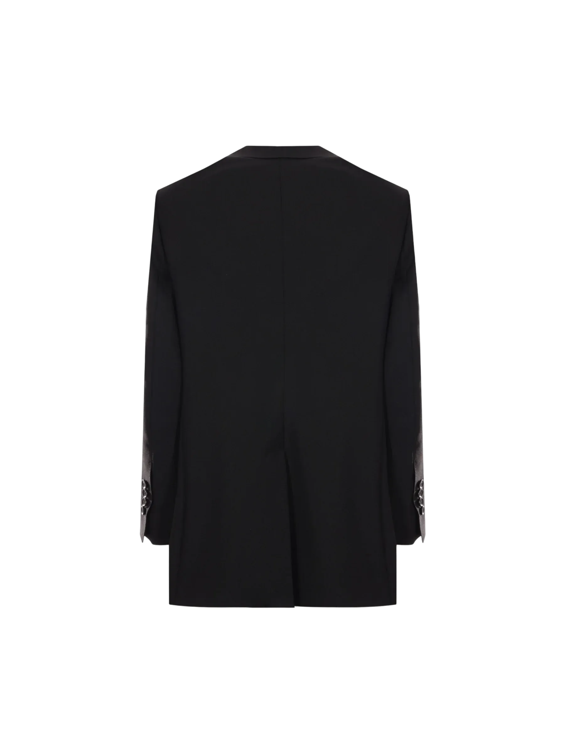 Single-Breasted Wool Blazer