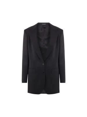 Single-Breasted Wool Blazer