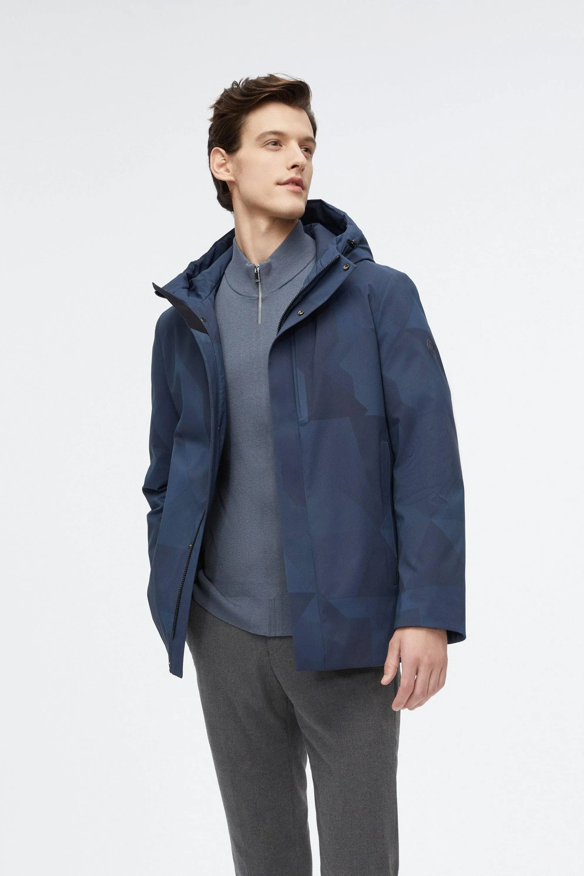 Versatile Goose Down Short Trench