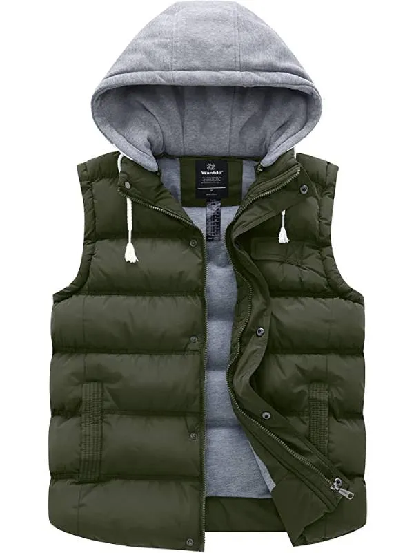 Women's Quilted Puffer Vest with Hood