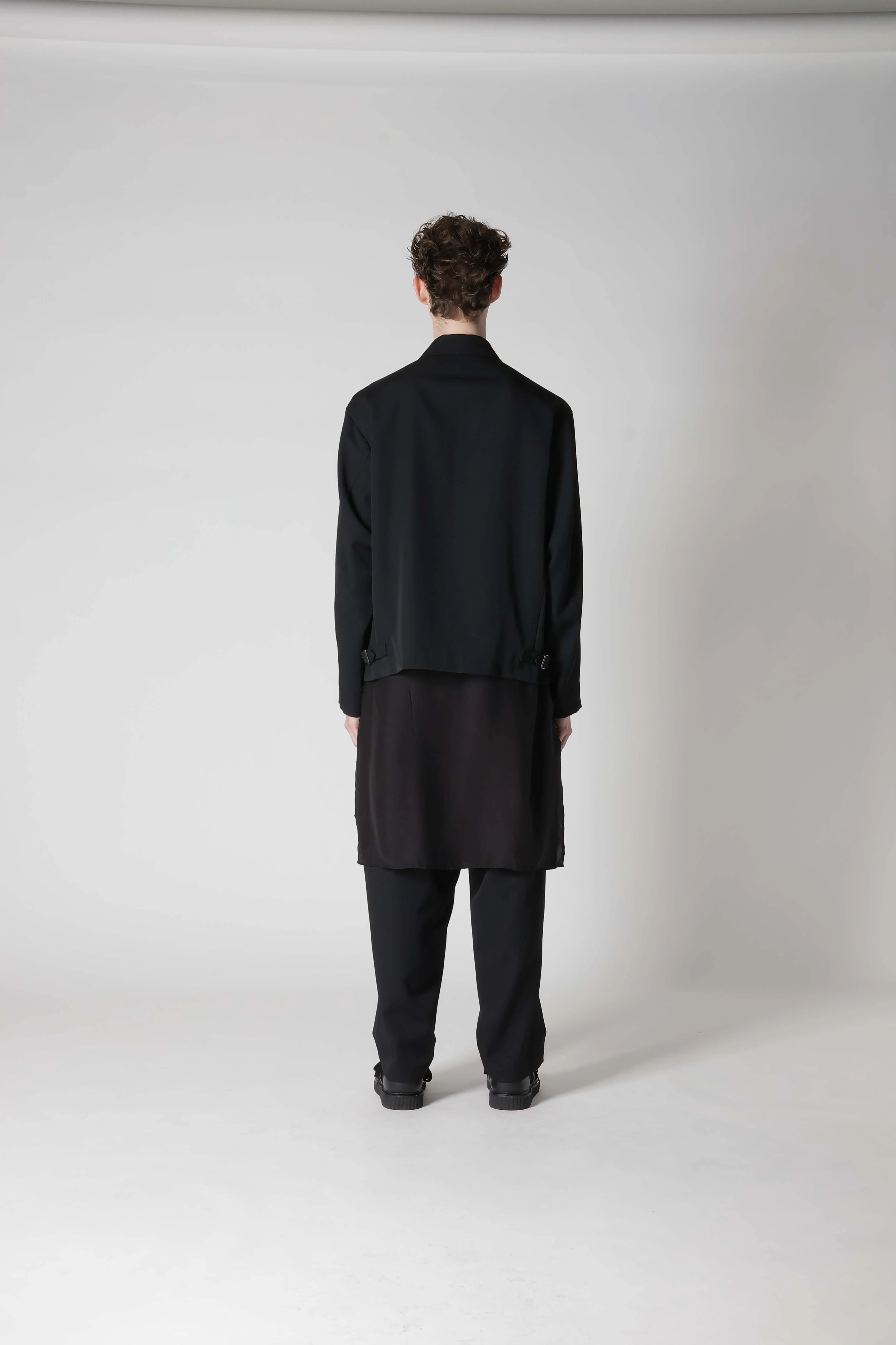 WOOL GABARDINE STANDARD BLOUSON