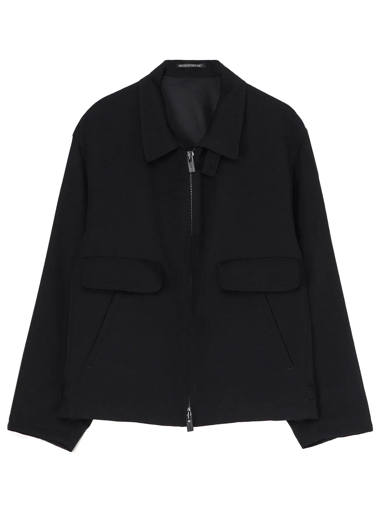 WOOL GABARDINE STANDARD BLOUSON